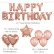 Happy Birthday Design Balloon Decoration Set Durable Made Up With High Quality