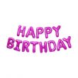 Happy Birthday Party Decoration Balloon Set 16inch Pink