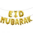 Eid Mubarak Foil Balloon Set -Golden