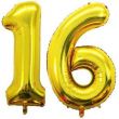 Number 16 Helium Party Balloon 16inch