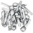 50-Piece White Latex Balloons 5inch