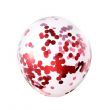 20-Piece Red Party Confetti Balloons