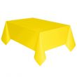 Plastic Table Cover Yellow 9 x 4.5feet