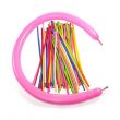 100-Piece 260Q MultiColour Long Party Balloons