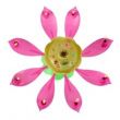 Lotus Flower Musical Birthday Candle Pink/Green/Yellow