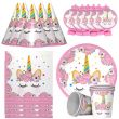 30-Piece Unicorn Themed Party Decoration Kit