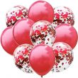 10-Piece Birthday Party Decoration Confetti Balloon Set 12inch
