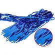 2-Piece Blue Tassel Curtain Set