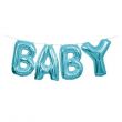 4-Piece Baby Balloon Banner Kit 14inch