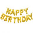 13-Piece Happy Birthday Letters Foil Balloon Set 16inch