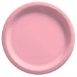 16-Piece Pink Paper Plates 23cm