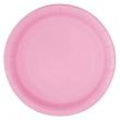 16-Piece Pink Paper Plates 23cm