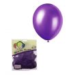 25-Piece Purple Decorative Foil Balloon For Party Set 12inch