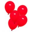 50-Piece Latex Balloons Red 5inch