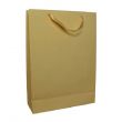 Party Gift Bag L Beige