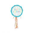 Polka Dot Happy Birthday Pinata
