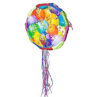 Pull string Balloon Design Party Pinata