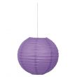 Round Paper Lantern Purple 10inch