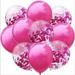 15-Pcs Pink Birthday Party Or Wedding Decoration Balloons