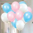 50-Pcs Thick Matte Round Latex Balloon Set 12 Inch