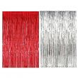 Pack Of 2 Foil Curtain Set