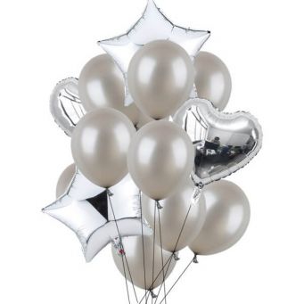 14-Piece Happy Birthday Party Decoration Balloon Set 18inch