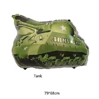 Piece Army Tank Foil Balloon