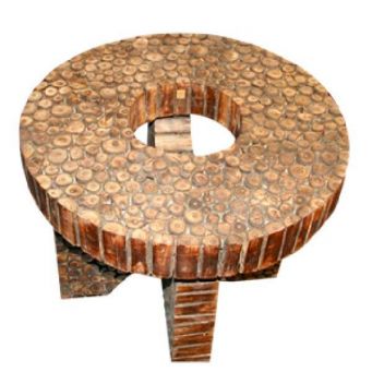 Wooden Round Coffee Table