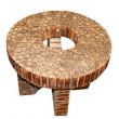 Wooden Round Coffee Table