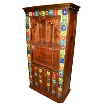Wooden Painting Temple Cupboard