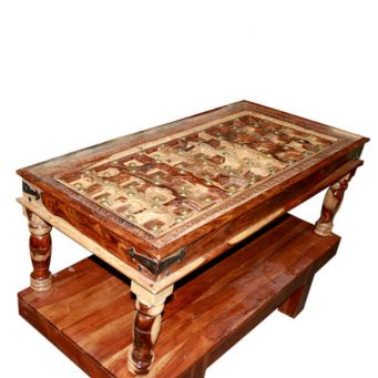 Wooden Coffee Table Rectangular