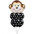 Set Animal Balloons, Monkey Foil Balloon
