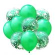 Piece Green Latex Balloon Set