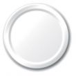 Piece Dinner Plate White