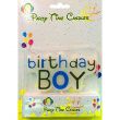 Birthday Boy Candle