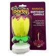 Musical Birthday Candle Yellow