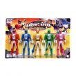 5pcs Set of Super Hero Power Rangers Toy