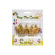 5-Piece Star-Shaped Unscented Candle Set