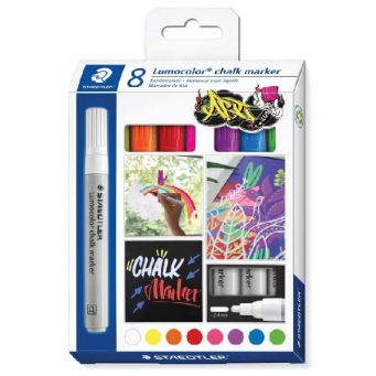 Staedtler Chalk Marker 8 cols