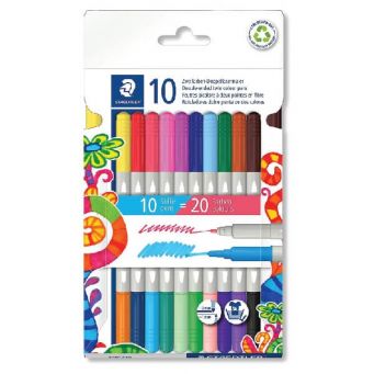 Staedtler Double ended twin colorpen cols