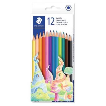 Staedtler 12 coloured pencils