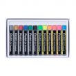 Pentel Oil Pastels Metalic, Flerousent Cols 12 cols