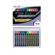 Pentel Oil Pastels Metalic, Flerousent Cols 12 cols