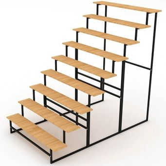 Metal Golu Stand 120cm - 9 Steps
