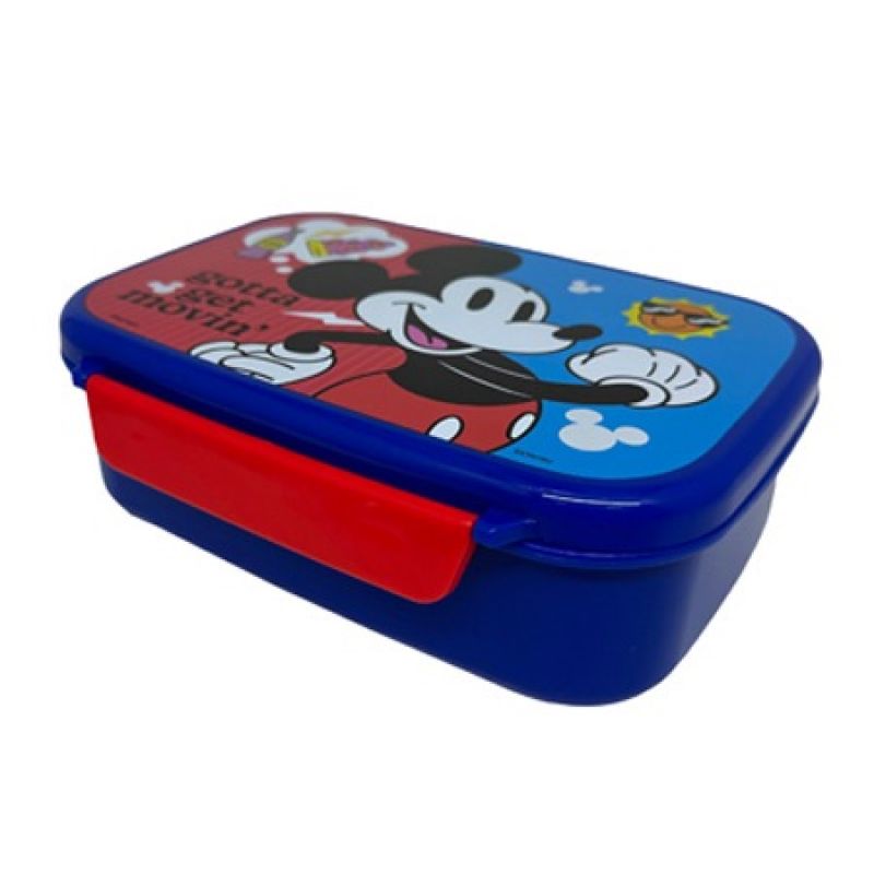 Mickey Mouse Lunch Box with Utensils