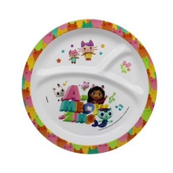 Gabby’s Dollhouse Divided Mico Plate