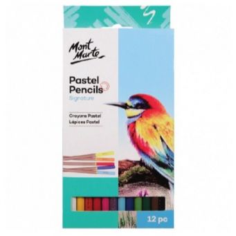 Mont Marte Pastel Pencils 12Pcs