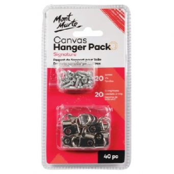 Mont Marte Canvas Hanger Pack 20 Pcs