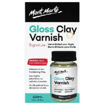 Mont Marte Gloss Clay Varnish 120Ml