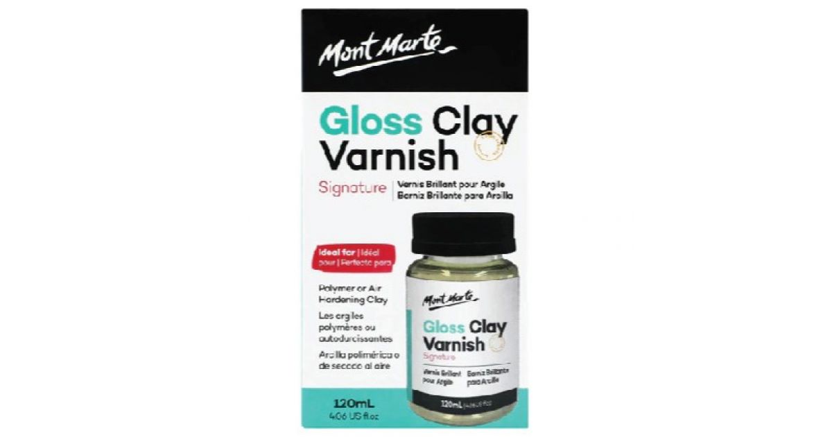 Mont Marte Gloss Clay Varnish 120ml Sandhai sandhai.ae